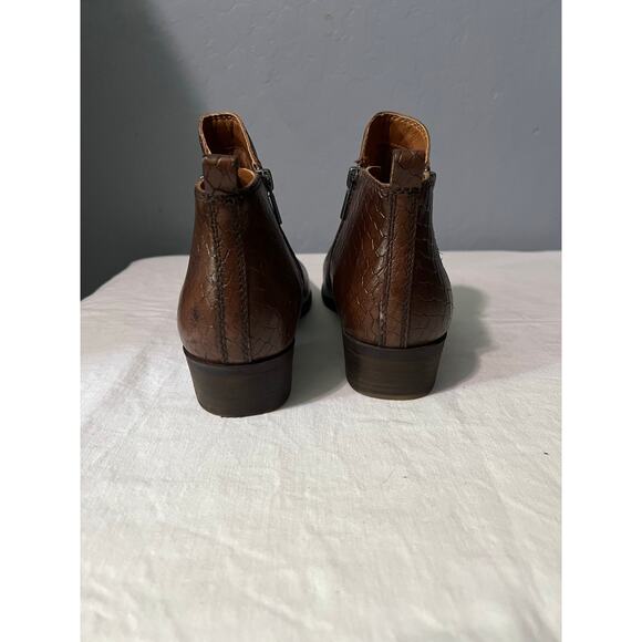 Lucky Brand Brown Ankle Boots - 10 Women's - Picture 4 of 7